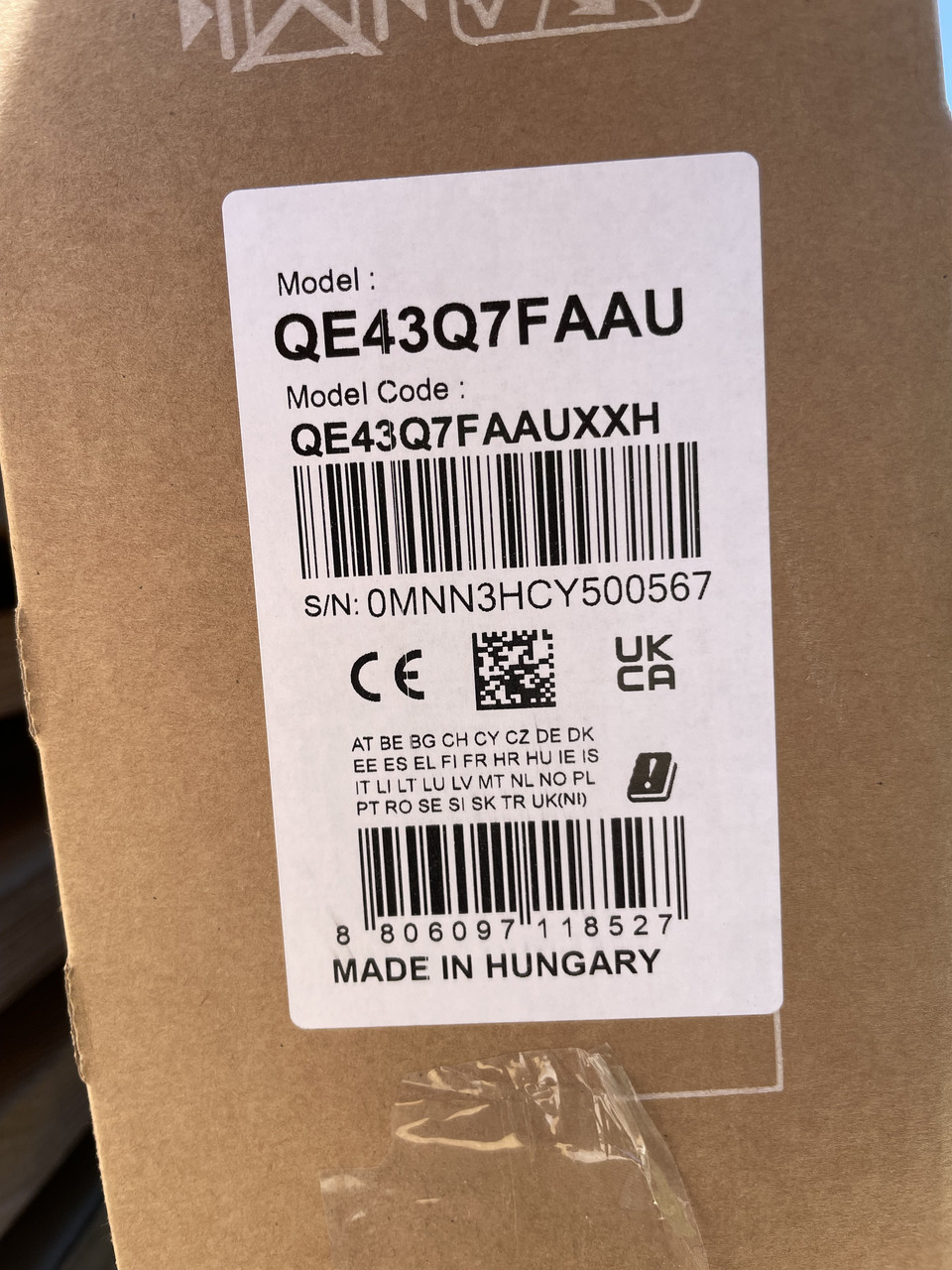 Телевізор Samsung QE43Q7F QLED 4K Tizen 50 Гц - Зображення 4