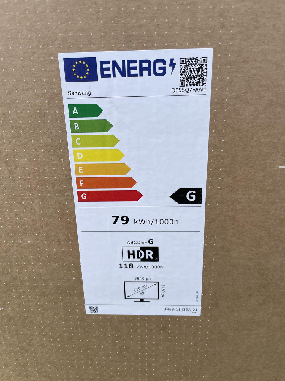Телевізор Samsung QE55Q7F QLED 4K Tizen 50 Гц - Зображення 3