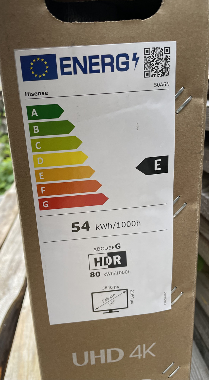 Телевізор Hisense 50A6N LED 4K VIDAA Dolby Vision 60 Гц - Зображення 3