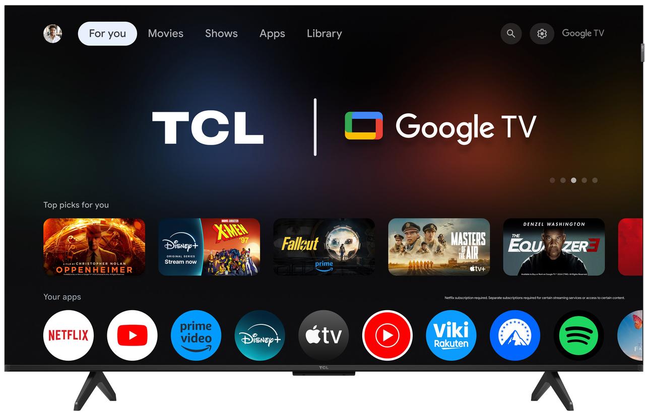 Телевізор TCL QLED 50P7K 4K Google TV Dolby Atmos 60 Гц - Зображення 7
