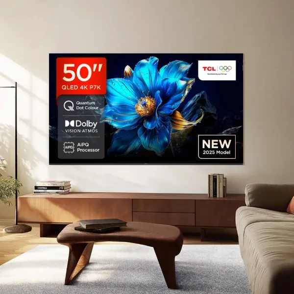 Телевізор TCL QLED 50P7K 4K Google TV Dolby Atmos 60 Гц - Зображення 10
