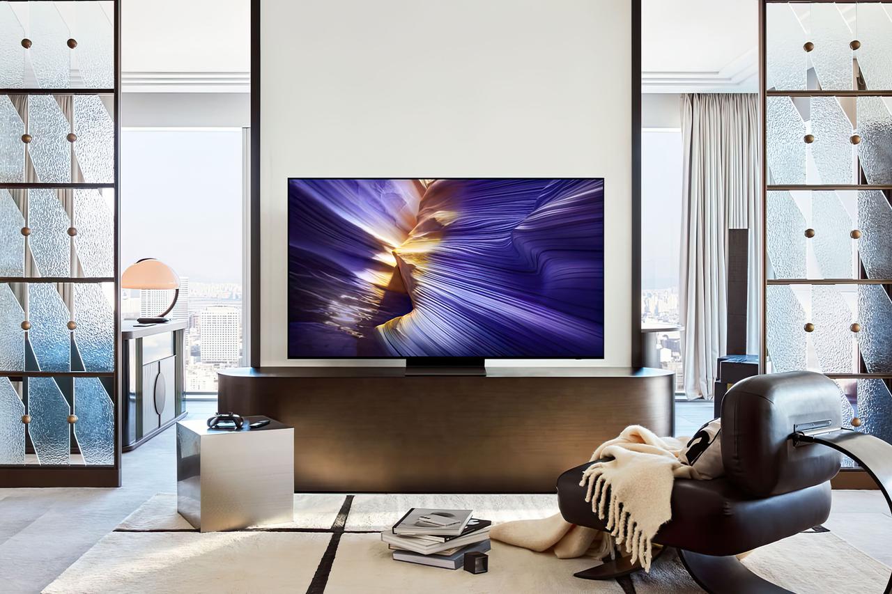 Телевізор Samsung QE65S90F OLED 4K 144 Гц Tizen TV Dolby Atmos HDMI 2.1 - Зображення 8