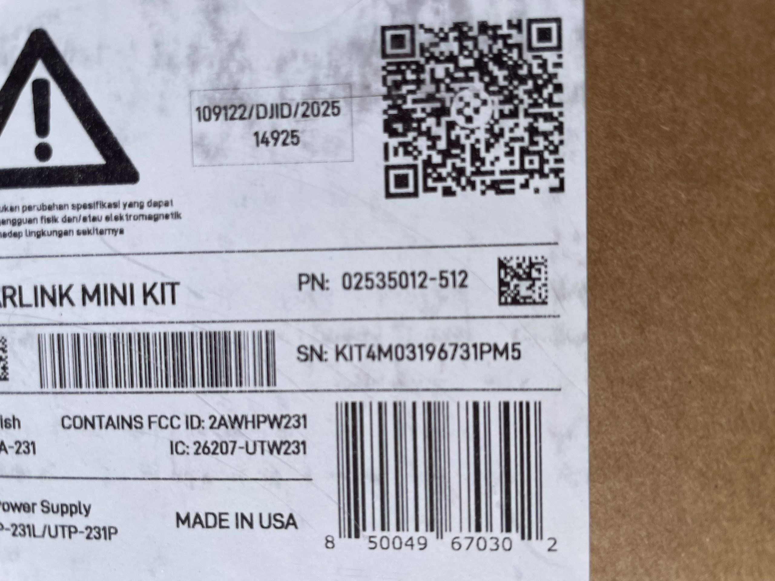 Супутниковий модем Starlink Internet Satellite Mini kit Europa - Зображення 9